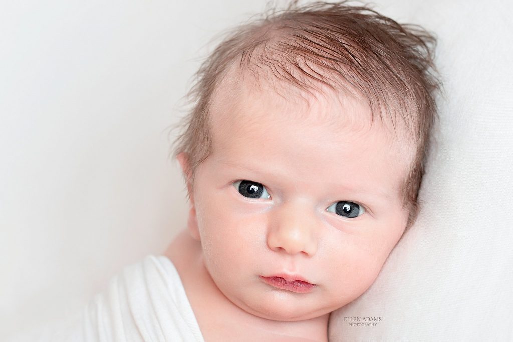 Relax your baby with this tip from Newborn Photographer Ellen Adams.